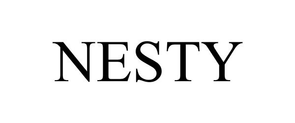 Trademark Logo NESTY