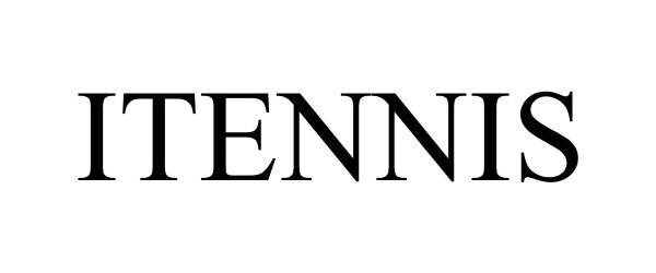 Trademark Logo ITENNIS
