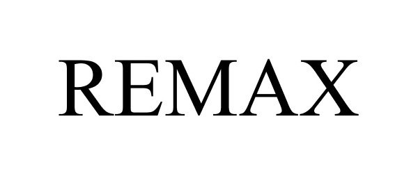 Trademark Logo REMAX