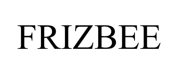 Trademark Logo FRIZBEE