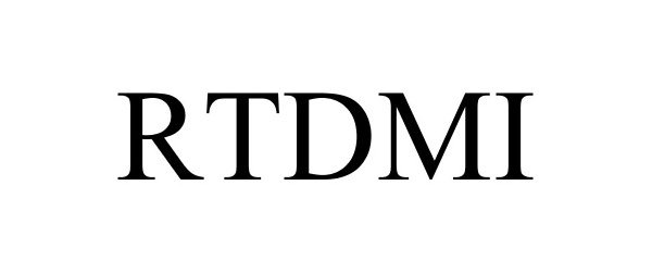 Trademark Logo RTDMI