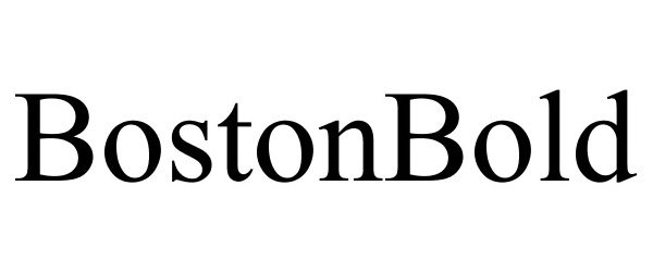 Trademark Logo BOSTONBOLD