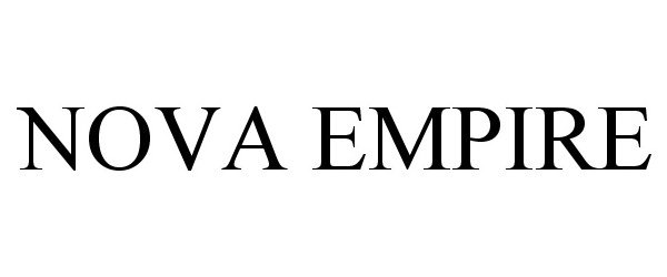 Trademark Logo NOVA EMPIRE