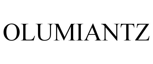 Trademark Logo OLUMIANTZ
