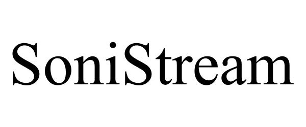 Trademark Logo SONISTREAM