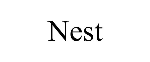 Trademark Logo NEST