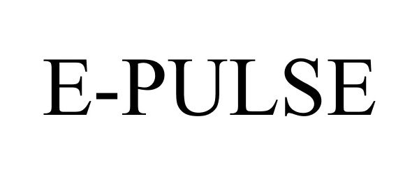 Trademark Logo E-PULSE