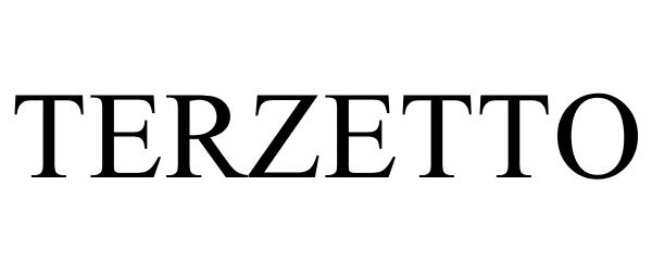 Trademark Logo TERZETTO