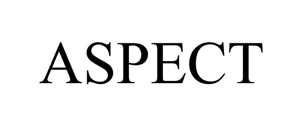 Trademark Logo ASPECT