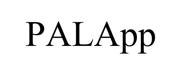 Trademark Logo PALAPP