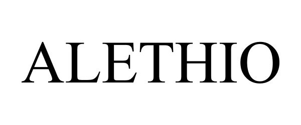 Trademark Logo ALETHIO