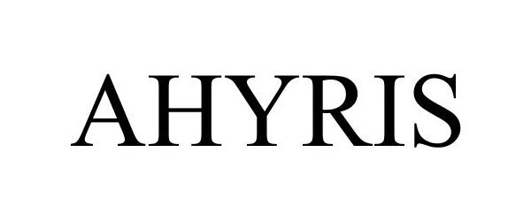 Trademark Logo AHY-RIS