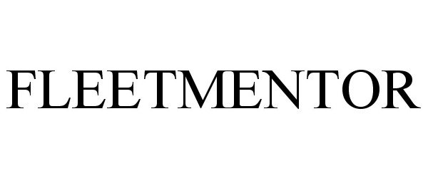 Trademark Logo FLEETMENTOR