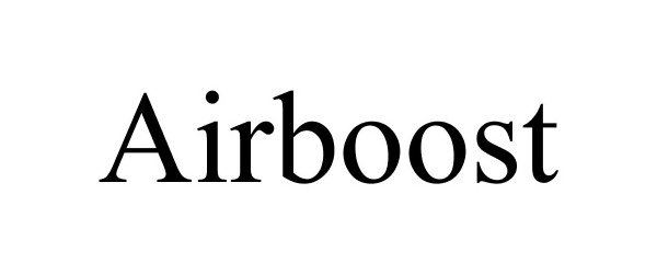 Trademark Logo AIRBOOST