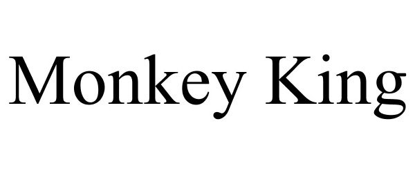 Trademark Logo MONKEY KING