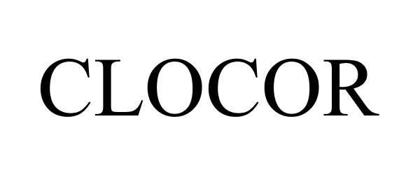 Trademark Logo CLOCOR