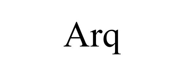 Trademark Logo ARQ