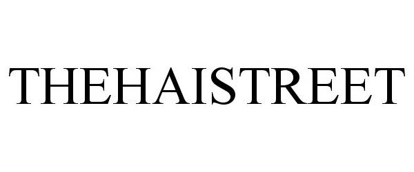 Trademark Logo THEHAISTREET