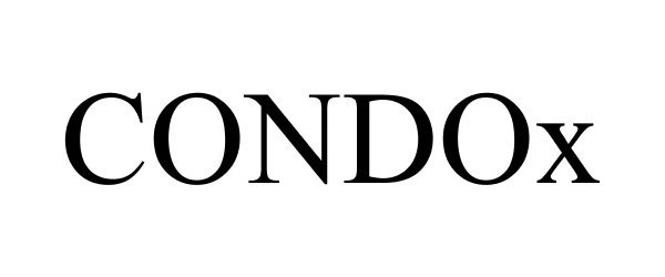 Trademark Logo CONDOX