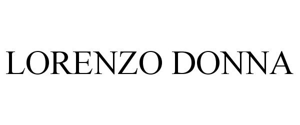 Trademark Logo LORENZO DONNA