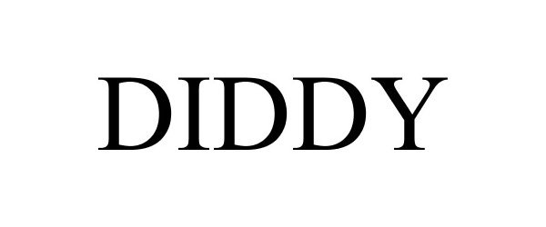 Trademark Logo DIDDY