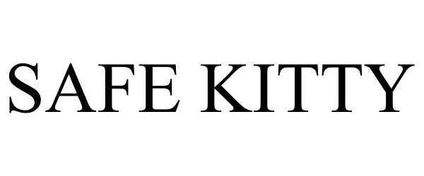 Trademark Logo SAFE KITTY