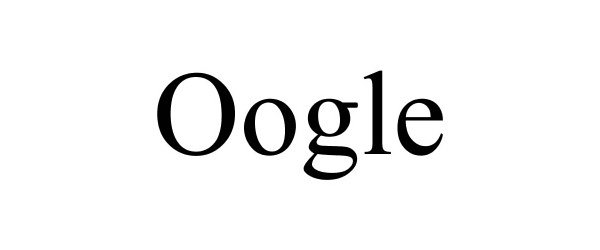 Trademark Logo OOGLE
