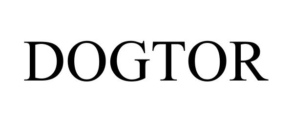 Trademark Logo DOGTOR