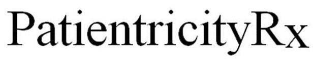 Trademark Logo PATIENTRICITYRX