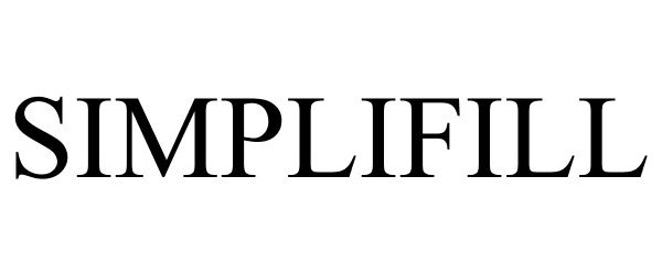 Trademark Logo SIMPLIFILL