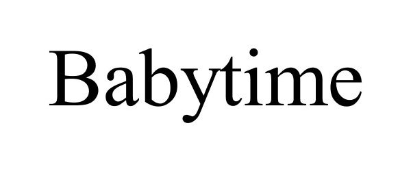 Trademark Logo BABYTIME