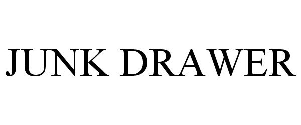 Trademark Logo JUNK DRAWER