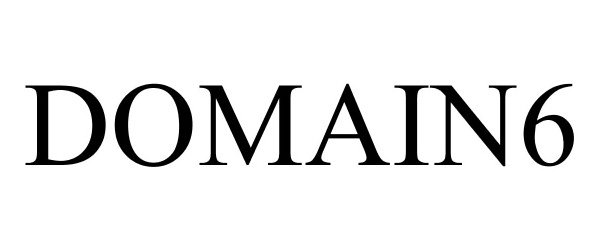 Trademark Logo DOMAIN6
