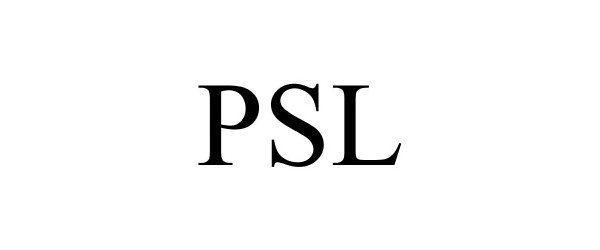 Trademark Logo PSL