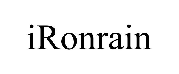 Trademark Logo IRONRAIN