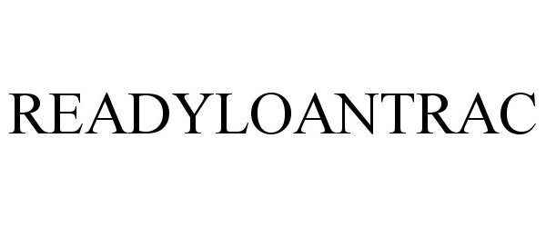 Trademark Logo READYLOANTRAC