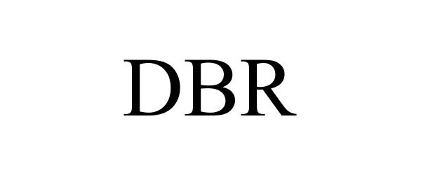 Trademark Logo DBR
