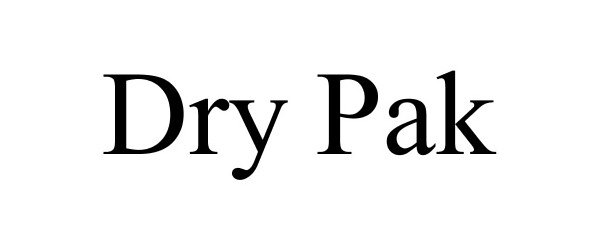  DRY PAK