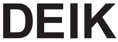 Trademark Logo DEIK