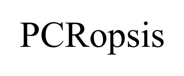 Trademark Logo PCROPSIS