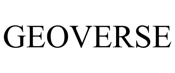 Trademark Logo GEOVERSE