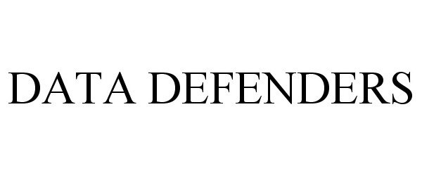 Trademark Logo DATA DEFENDERS