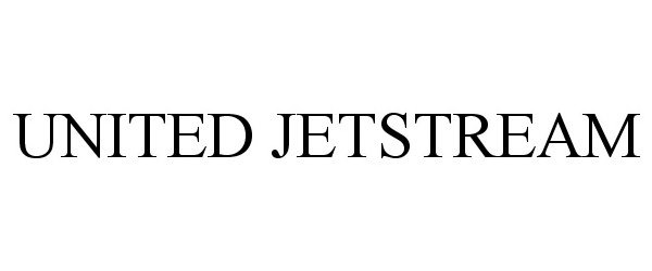 Trademark Logo UNITED JETSTREAM