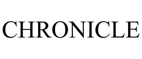 Trademark Logo CHRONICLE