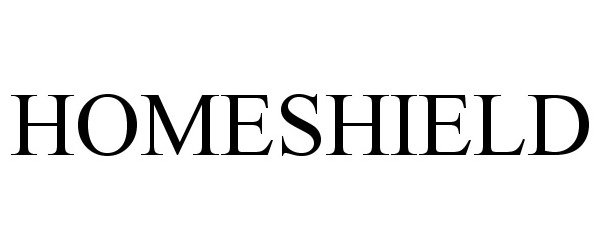 Trademark Logo HOMESHIELD