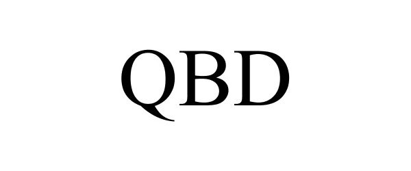 Trademark Logo QBD