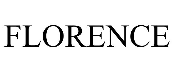 Trademark Logo FLORENCE