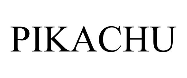 Trademark Logo PIKACHU