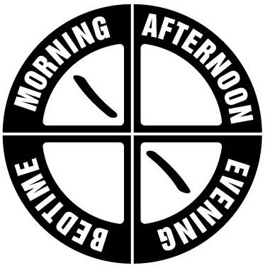 Trademark Logo MORNING 1 AFTERNOON EVENING 1 BEDTIME