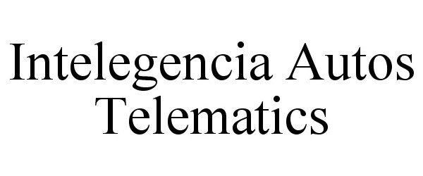  INTELEGENCIA AUTOS TELEMATICS